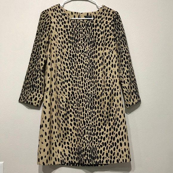 J. Crew Dress Leopard Animal Print - Picture 3 of 6